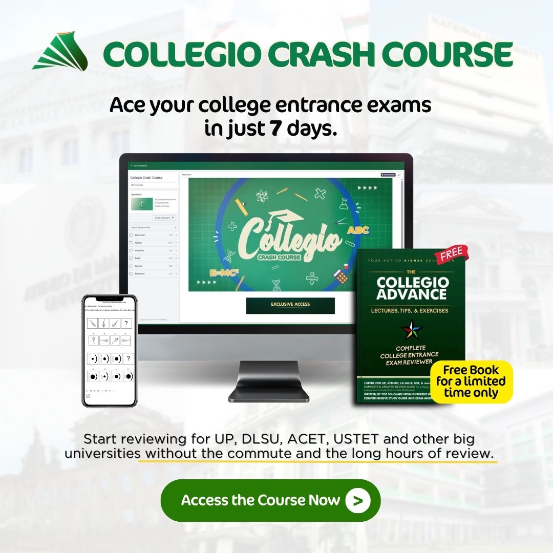 Collegio Crash Course: Ace Your College Entrance Exams