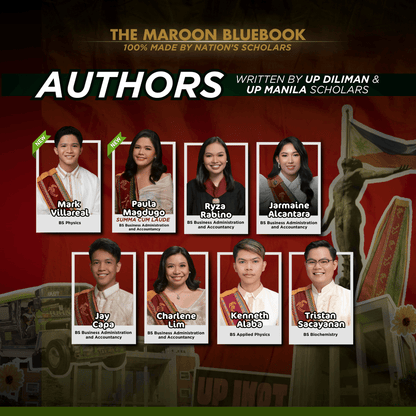 The Maroon Bluebook - ULTIMATE Updated UPCAT 2025 Reviewer