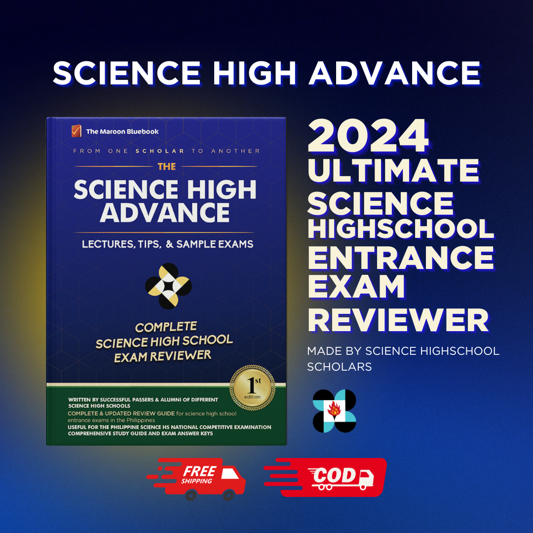 2024 ULTIMATE Science High Advance Book Reviewer The Maroon Bluebook   ScienceHighAdvanceCreatives 1 