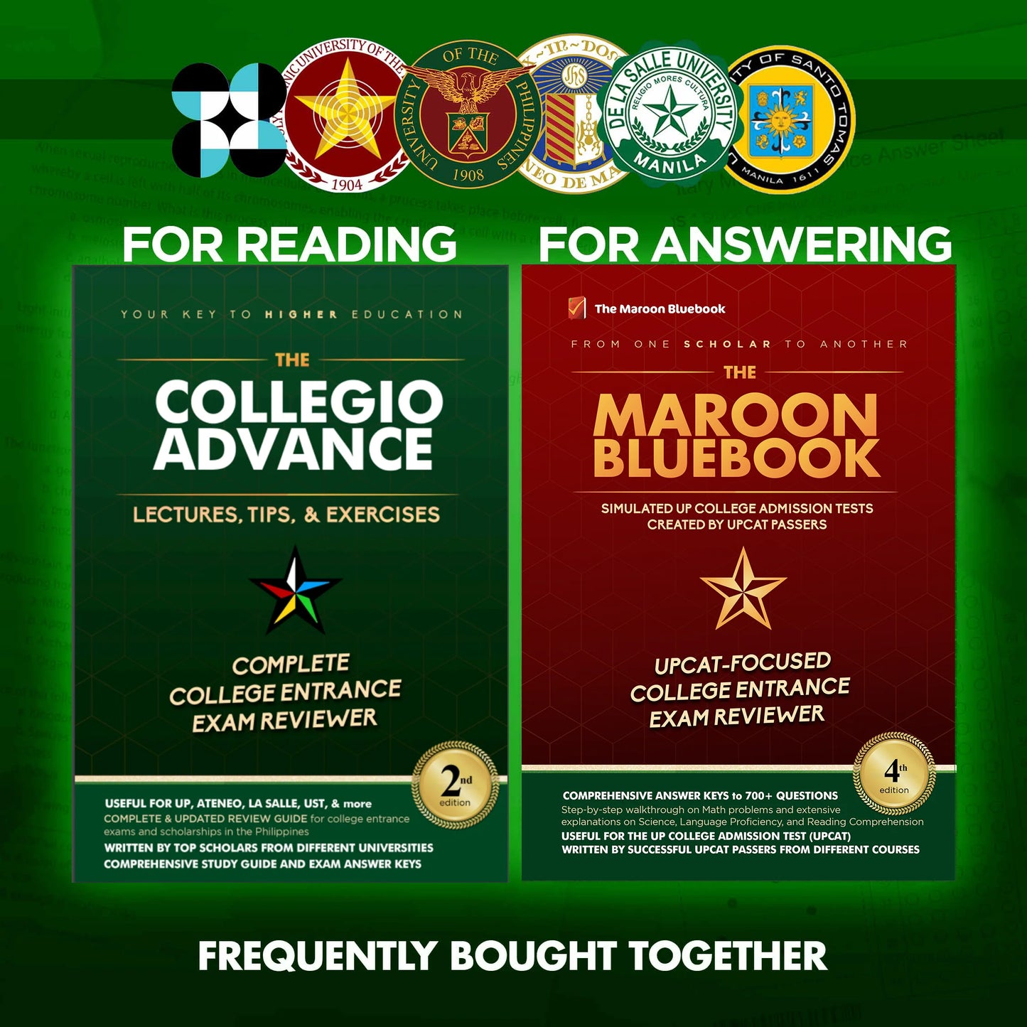 Collegio Advance - ULTIMATE Updated College Entrance Exam Reviewer for 2024 - 2025